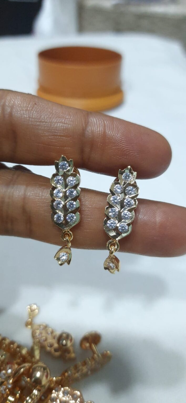 Impon J type Earring