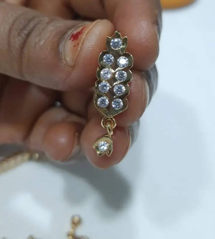 Impon J type Earring - Image 3