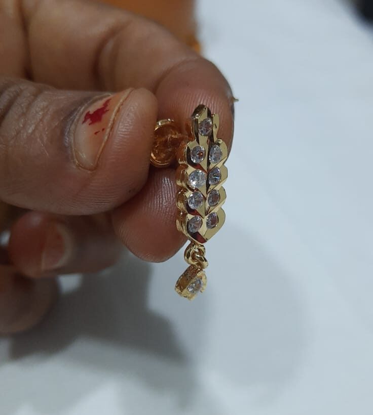 Impon J type Earring - Image 4