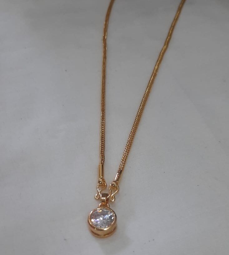 diamond pendant chain (short chain) - Image 3