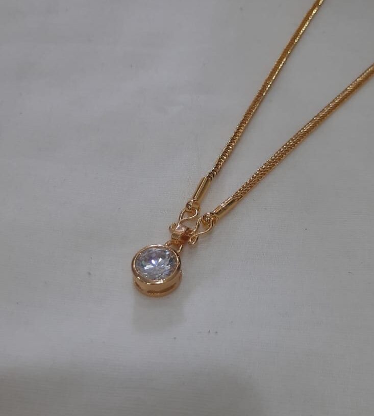 diamond pendant chain (short chain) - Image 2