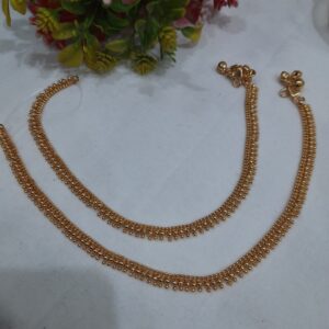 micro gold Anklet