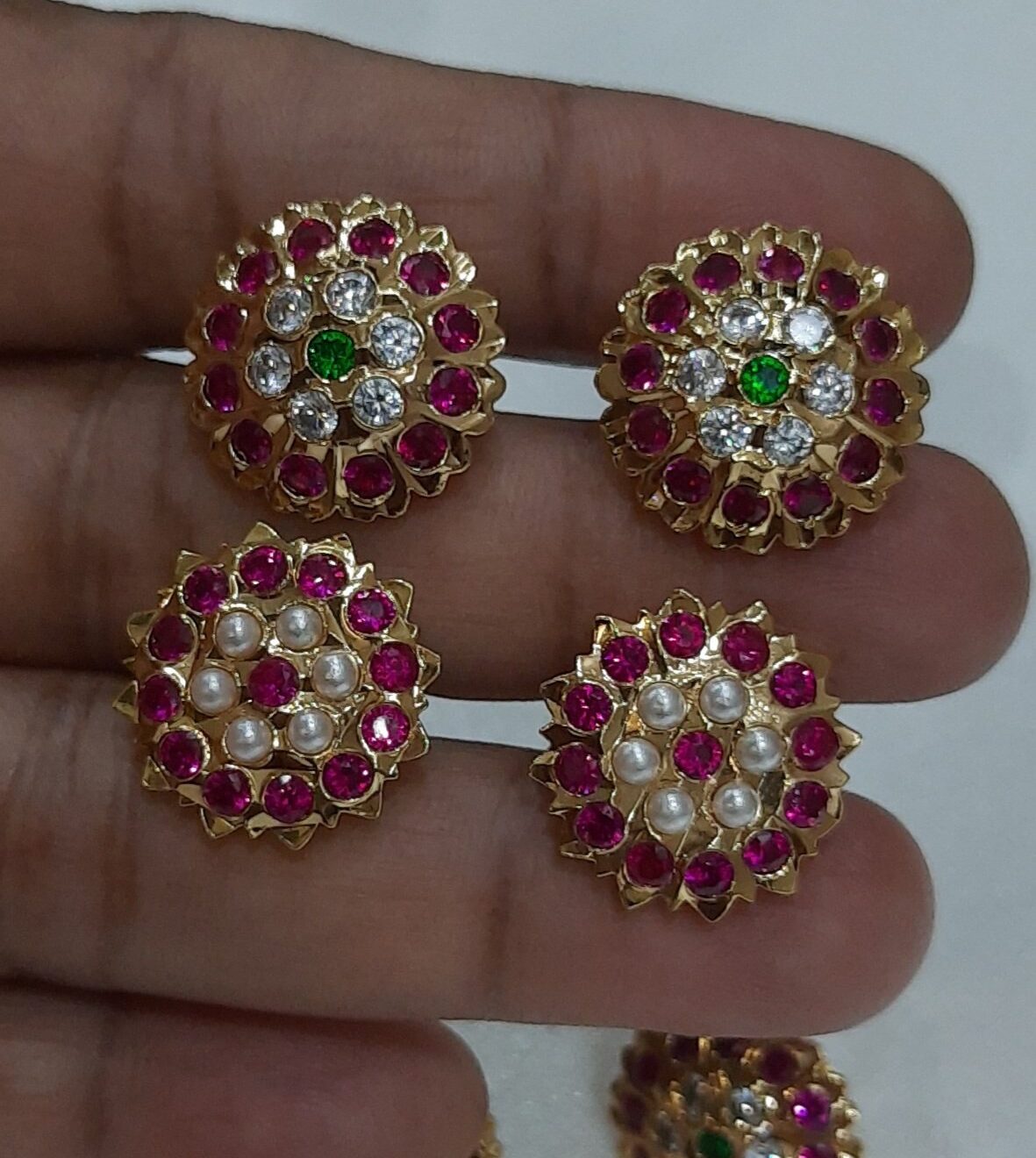 impon cute stone Earring - Image 3
