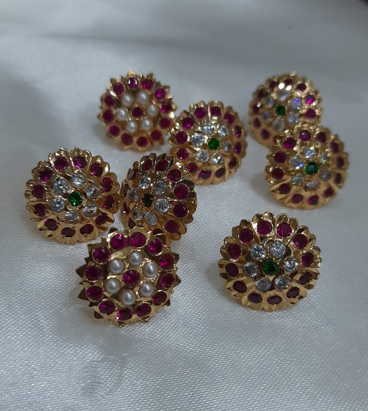 impon cute stone Earring - Image 4