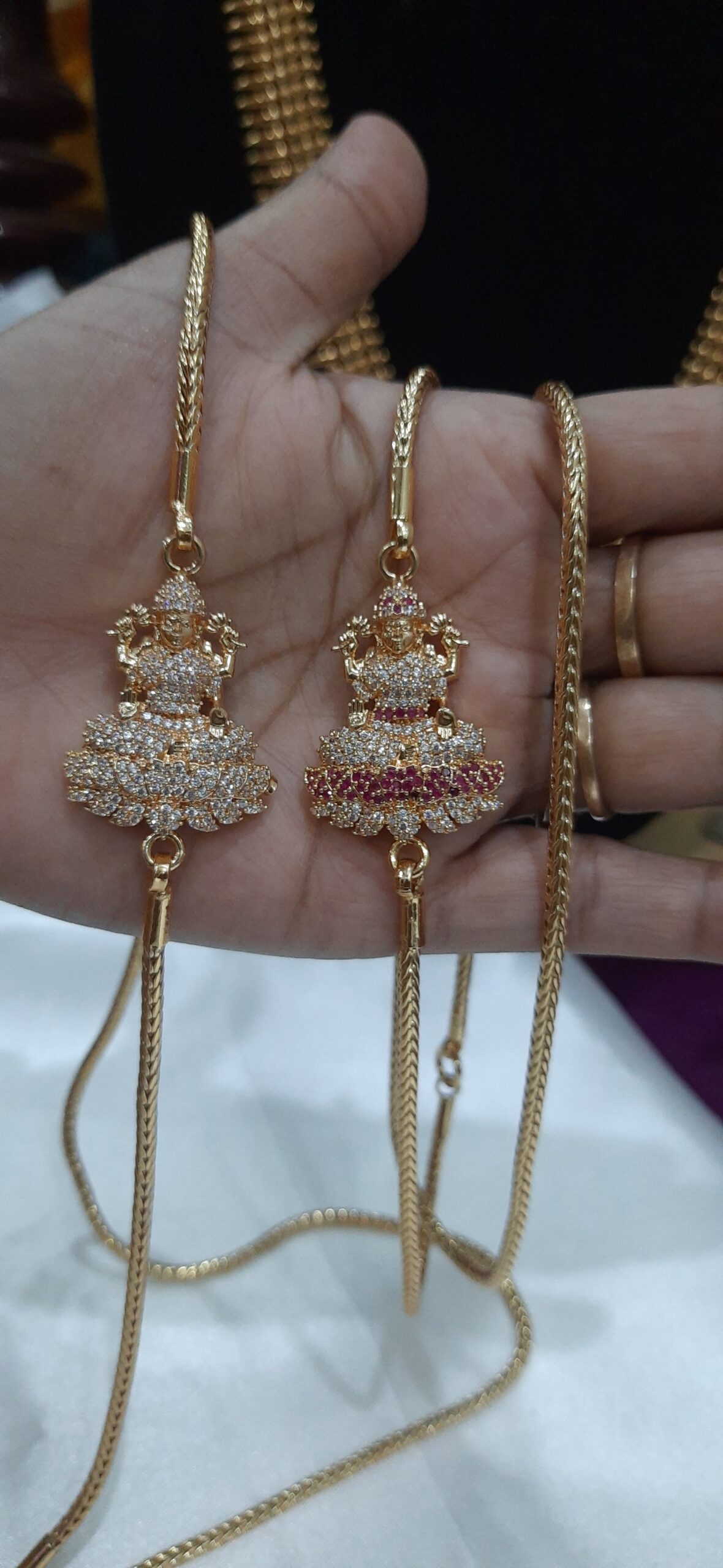 lakshmu Mugappu Chain 26 inch - Image 2
