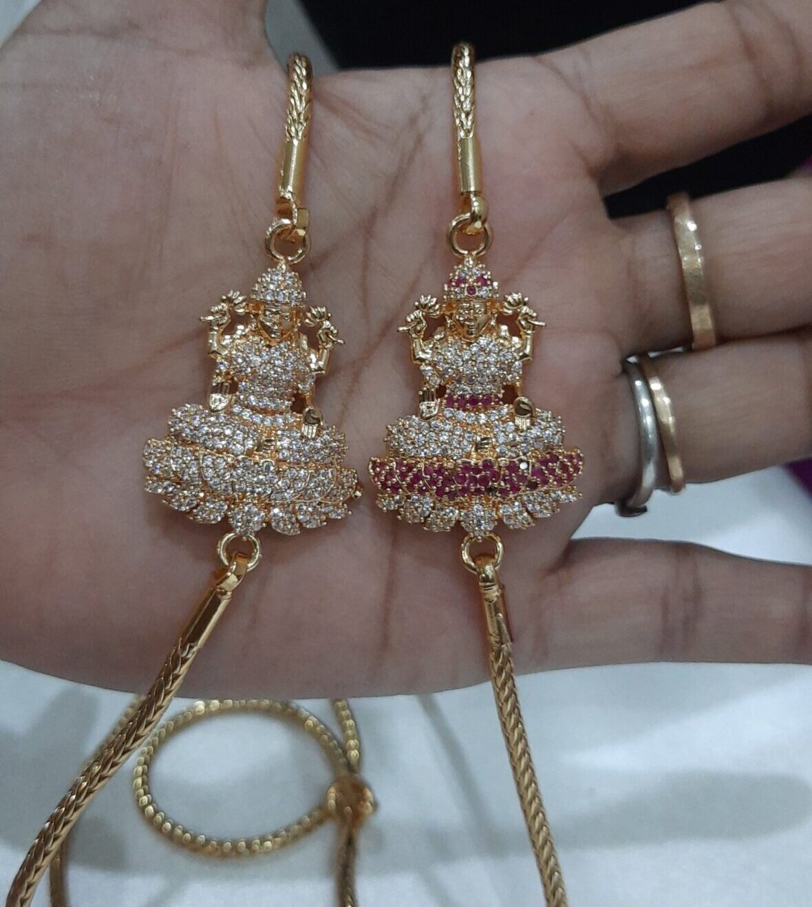 lakshmu Mugappu Chain 26 inch