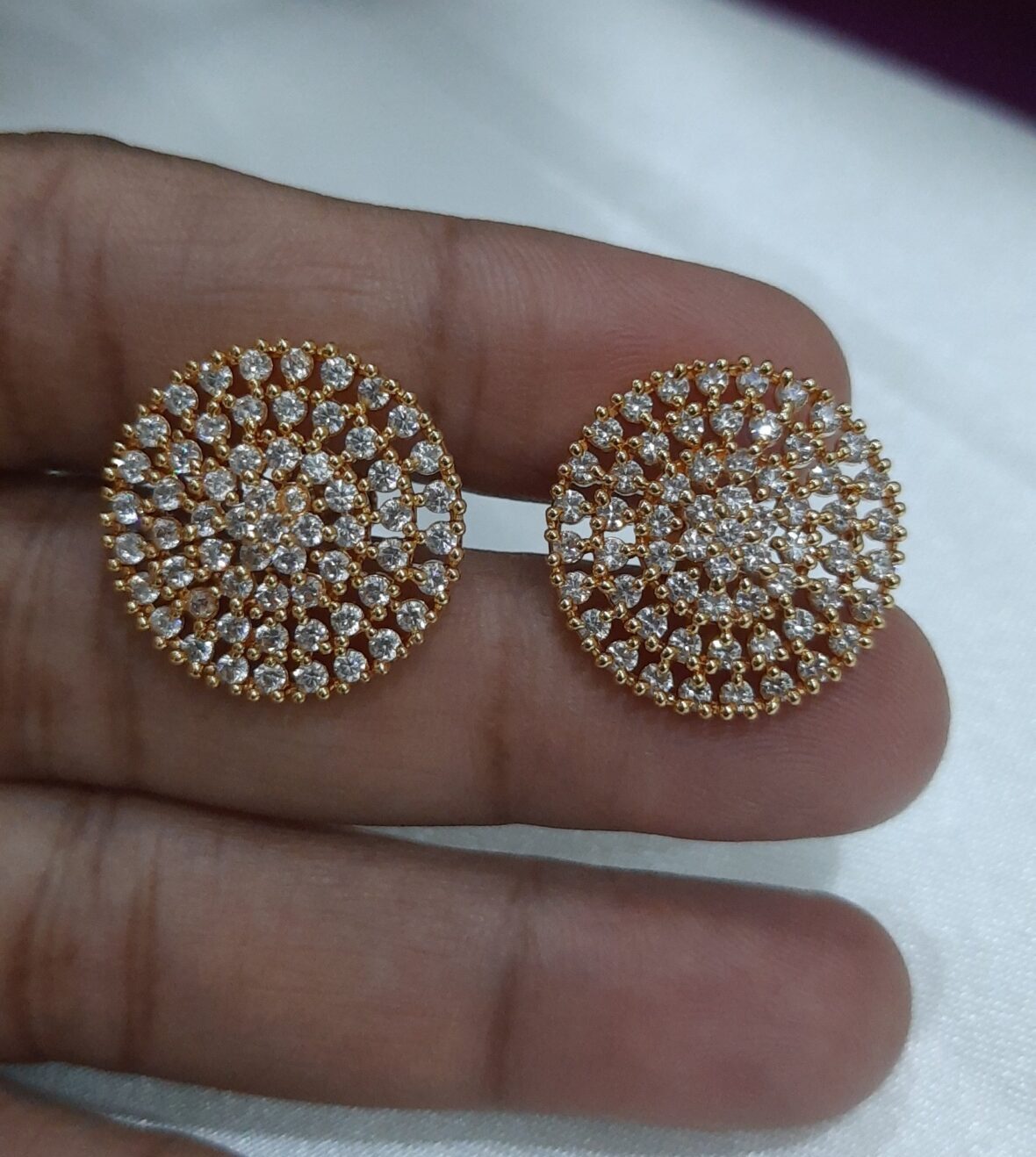 Diamond Replica Earring - Image 2