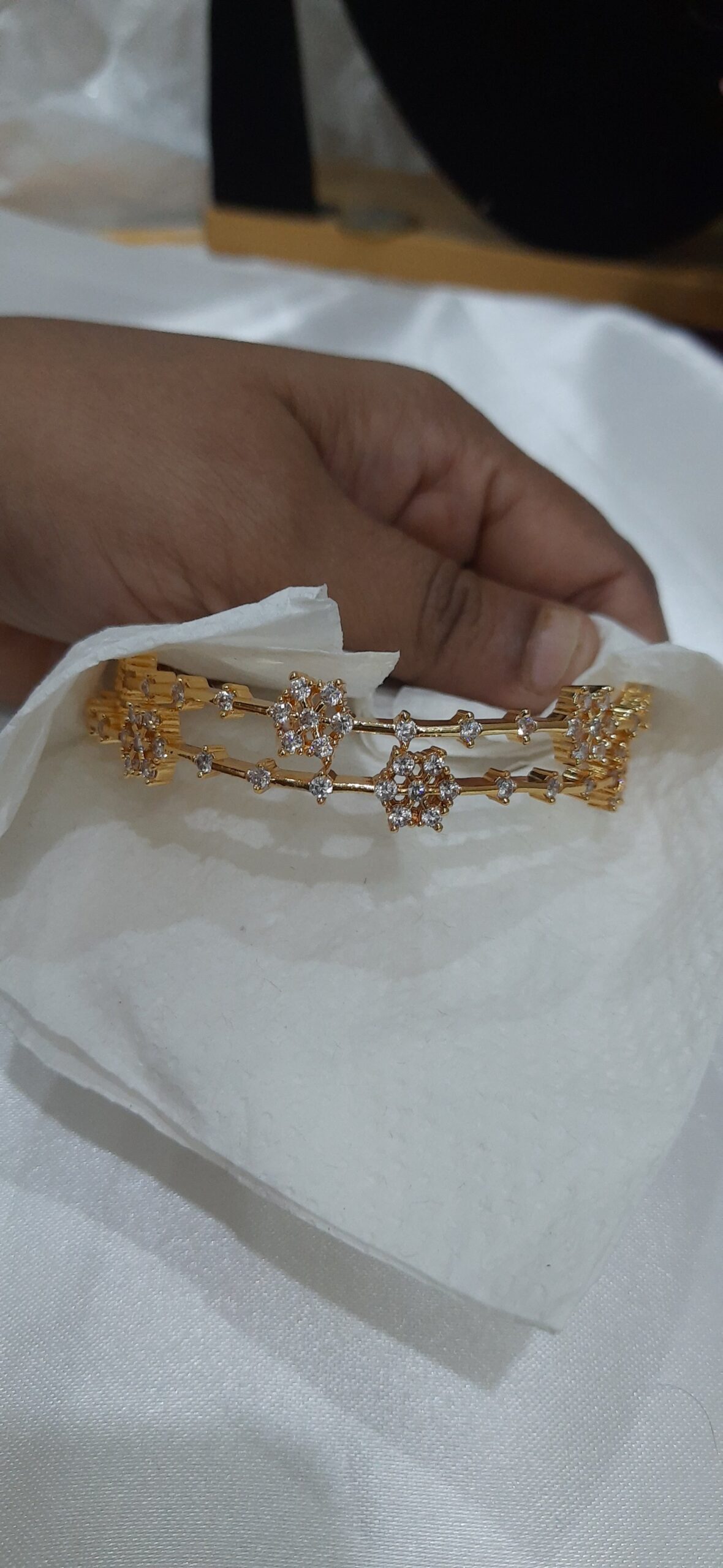 Diamond Replica Bangles