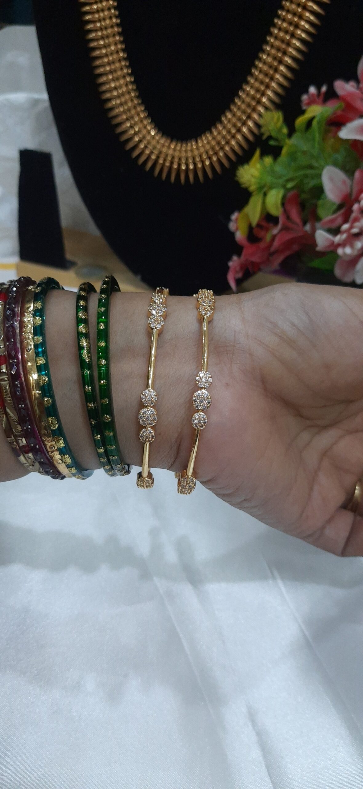 Diamond Replica Bangles