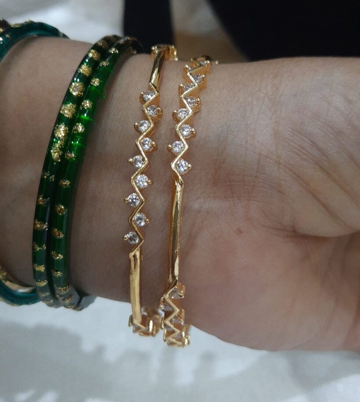 Diamond Replica Bangles