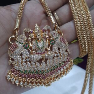premium Impon kajalajshmi Dollar Chain. 32 inch