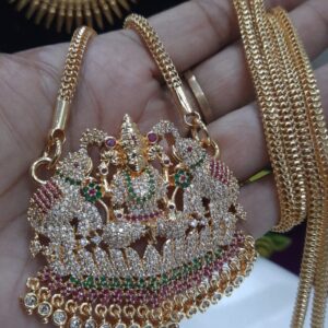 premium Impon kajalajshmi Dollar Chain. 32 inch