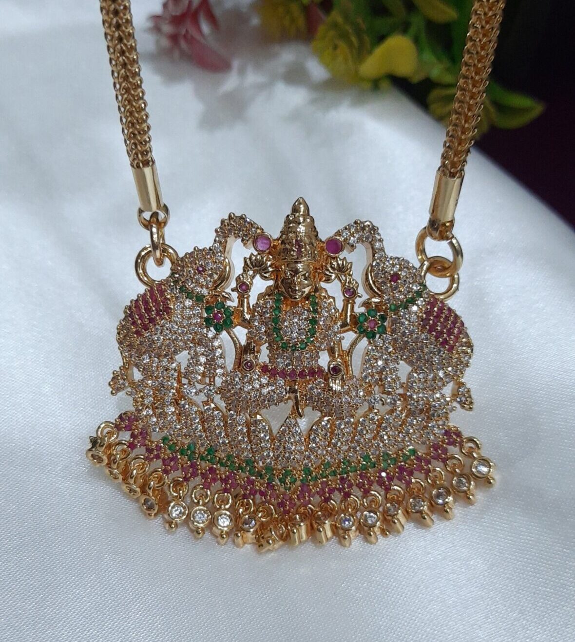 premium Impon kajalajshmi Dollar Chain. 32 inch - Image 3