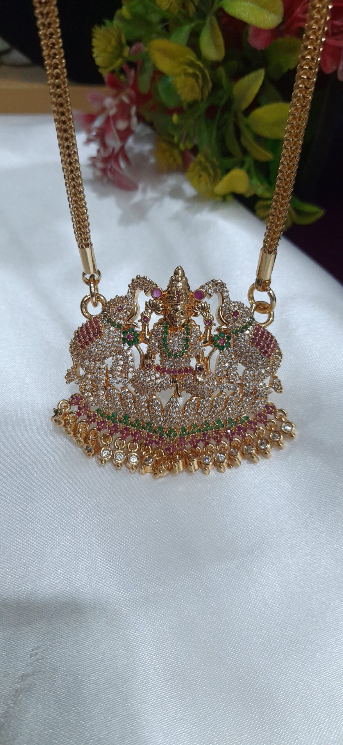 premium Impon kajalajshmi Dollar Chain. 32 inch - Image 3