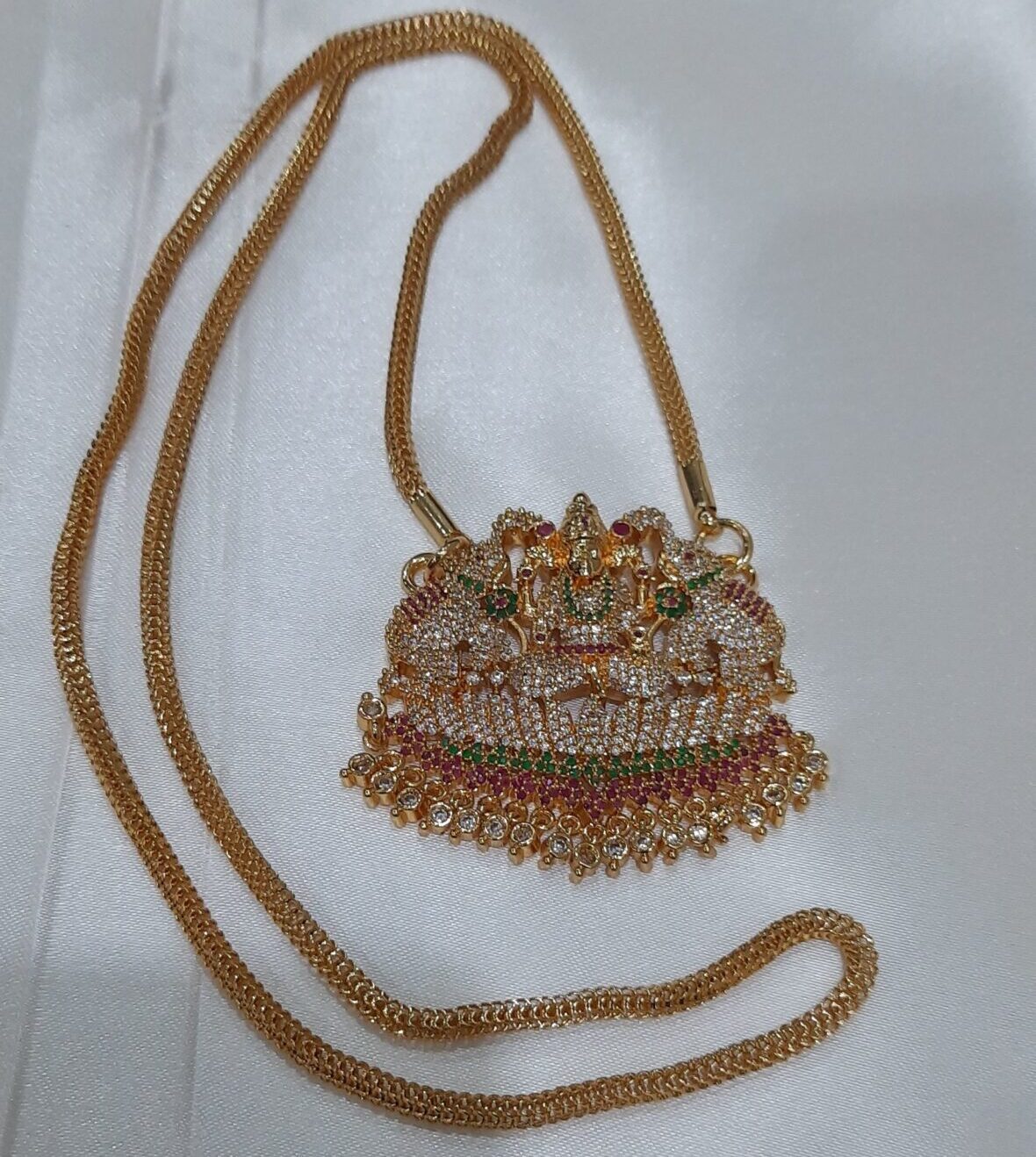 premium Impon kajalajshmi Dollar Chain. 32 inch - Image 4