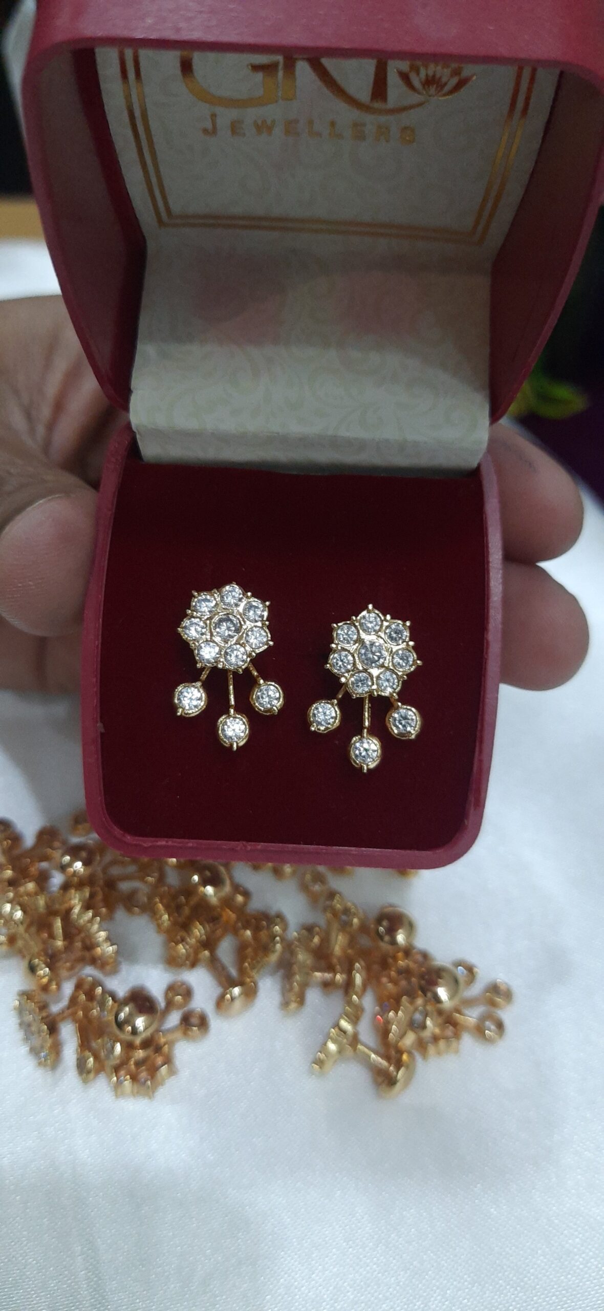 Diamond Replica Trending Earring - Image 3