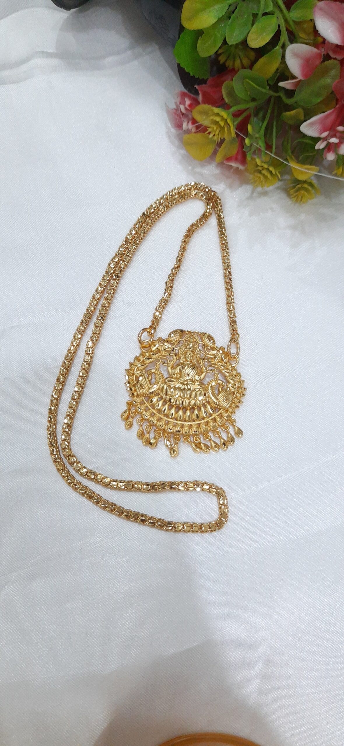 Lakshmi Amman Dollar chain 26 inch - Image 2