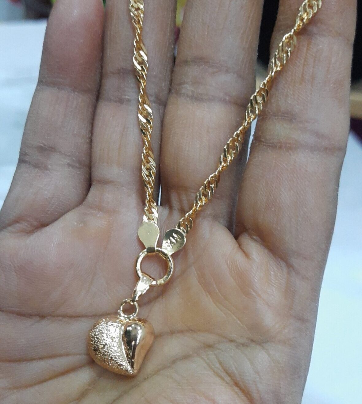 Heartin Disco Dollar Chain 24 inch - Image 2