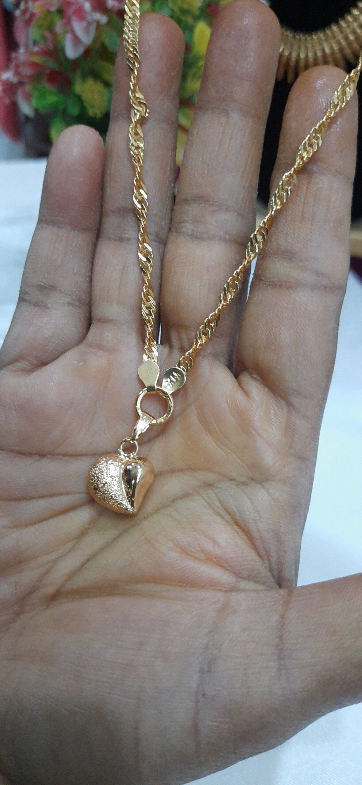 Heartin Disco Dollar Chain 24 inch - Image 2