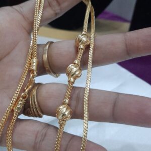 Ball mugappu chain 24 inch