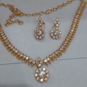 Premium Diamond Replica Impon Necklace