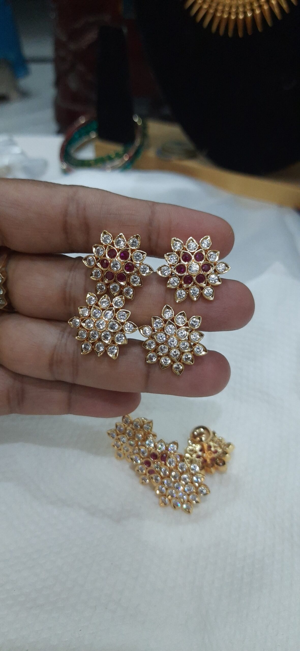 Diamond Replica Earring