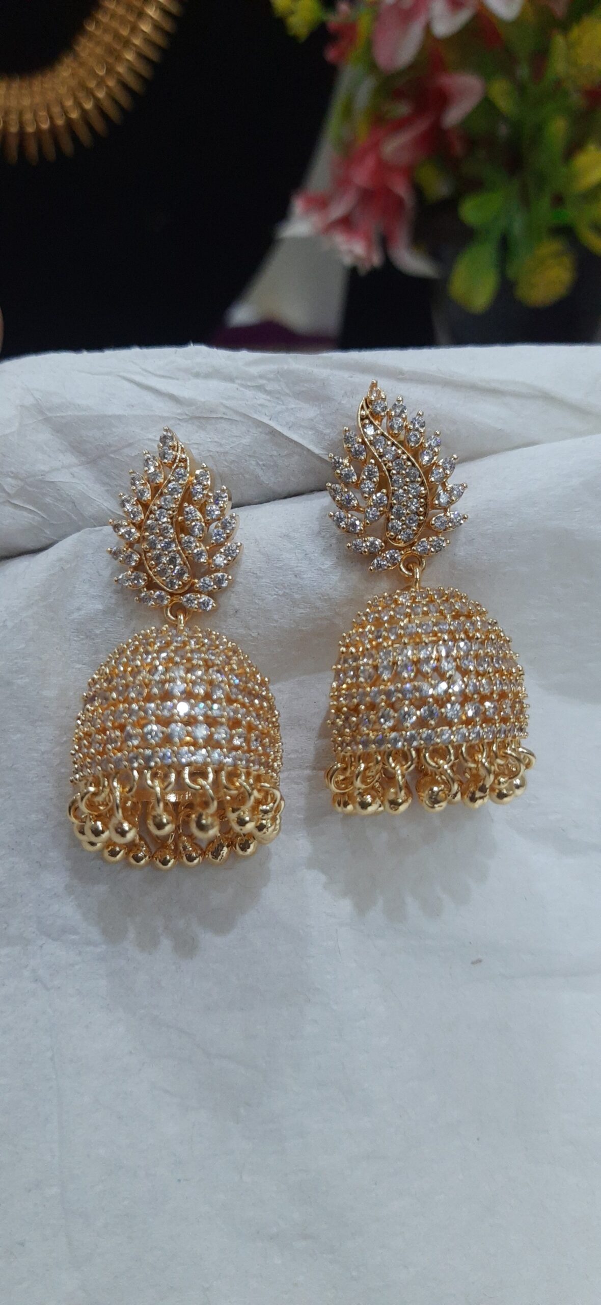premium AD Stone Earrings - Image 2