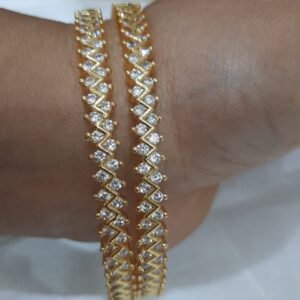 premium Impon AD Stone Bangle