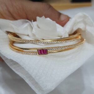 Premium Fancy AD Stone Bangles