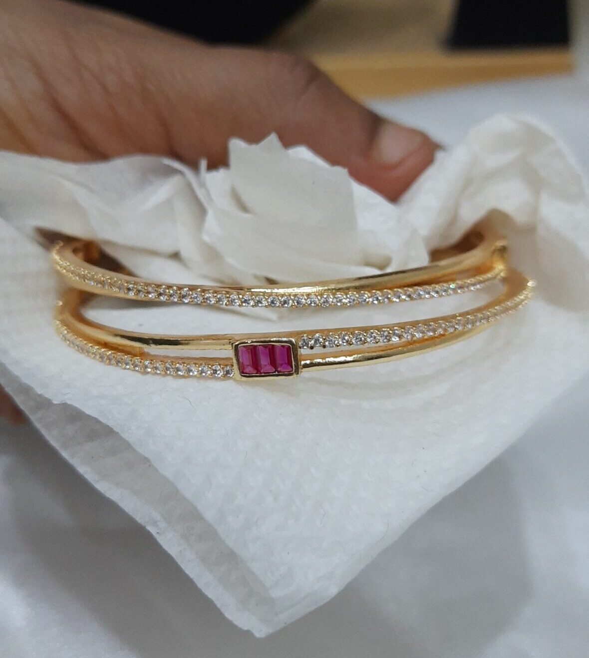 Premium Fancy AD Stone Bangles