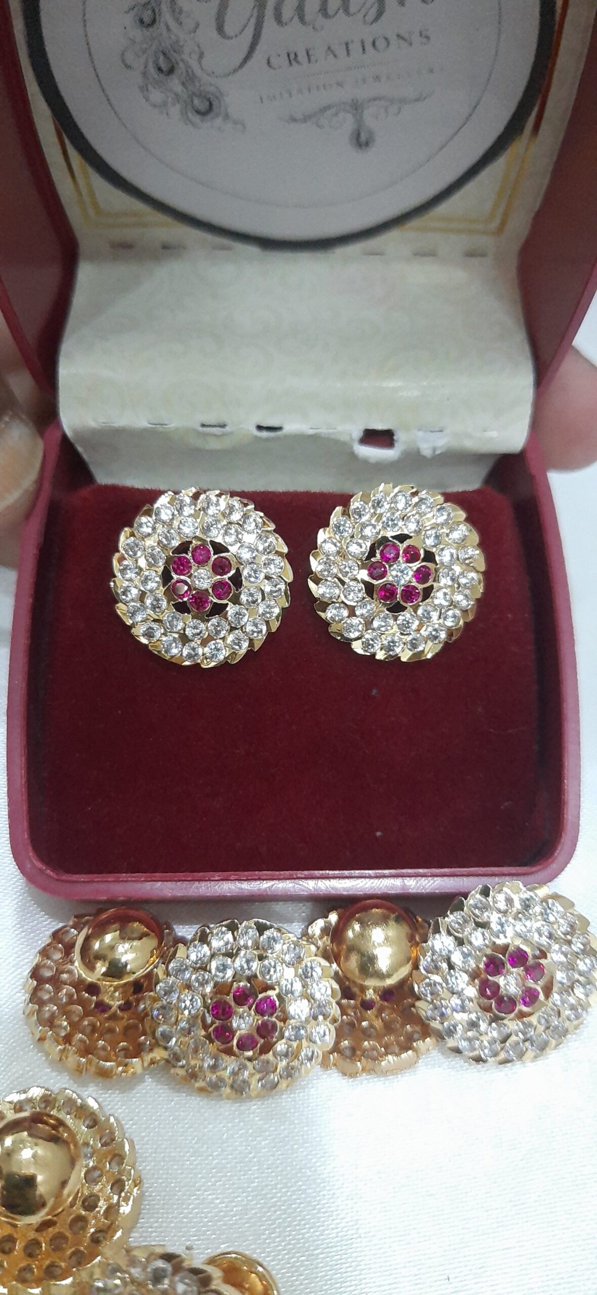 Impom Diamond Replica Earring - Image 3