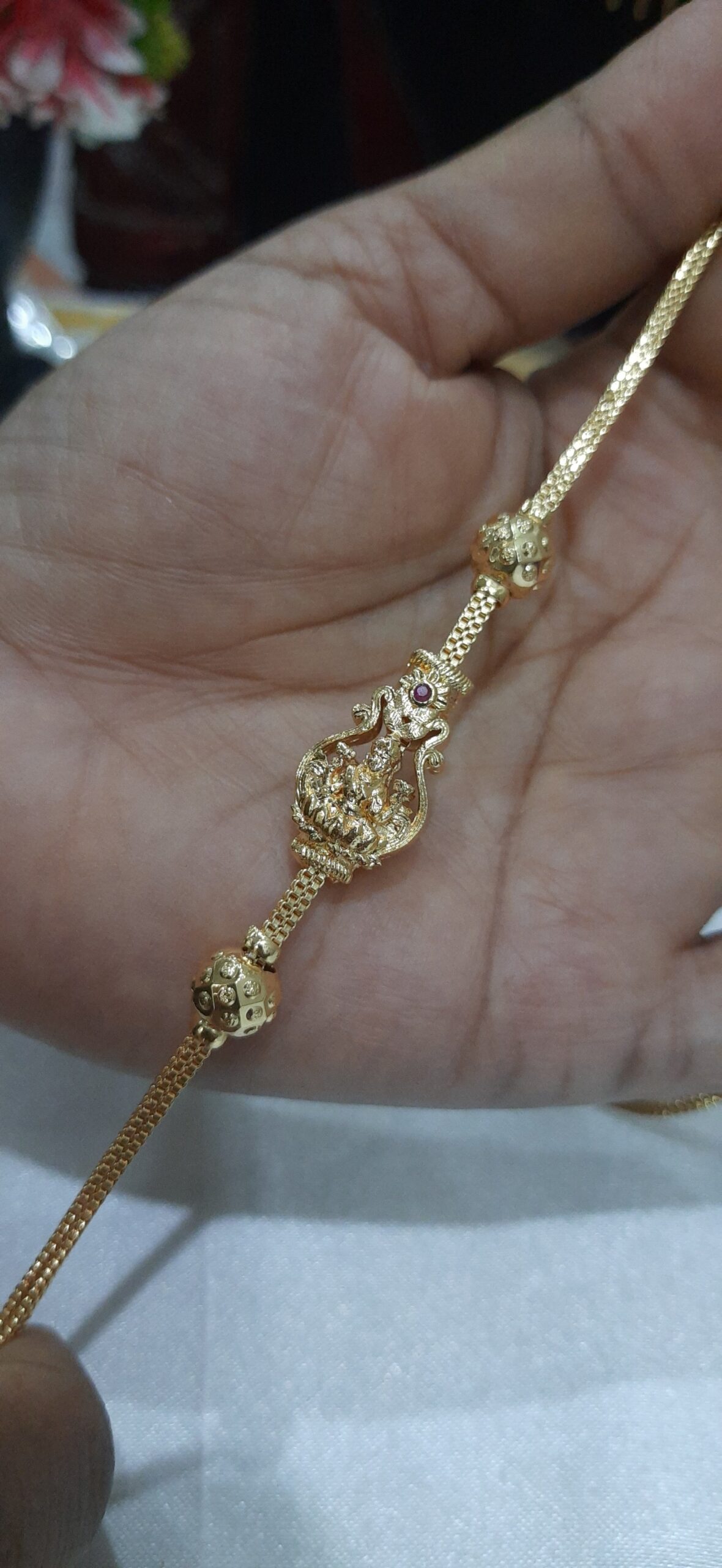 premium mugappu chain 24 inch