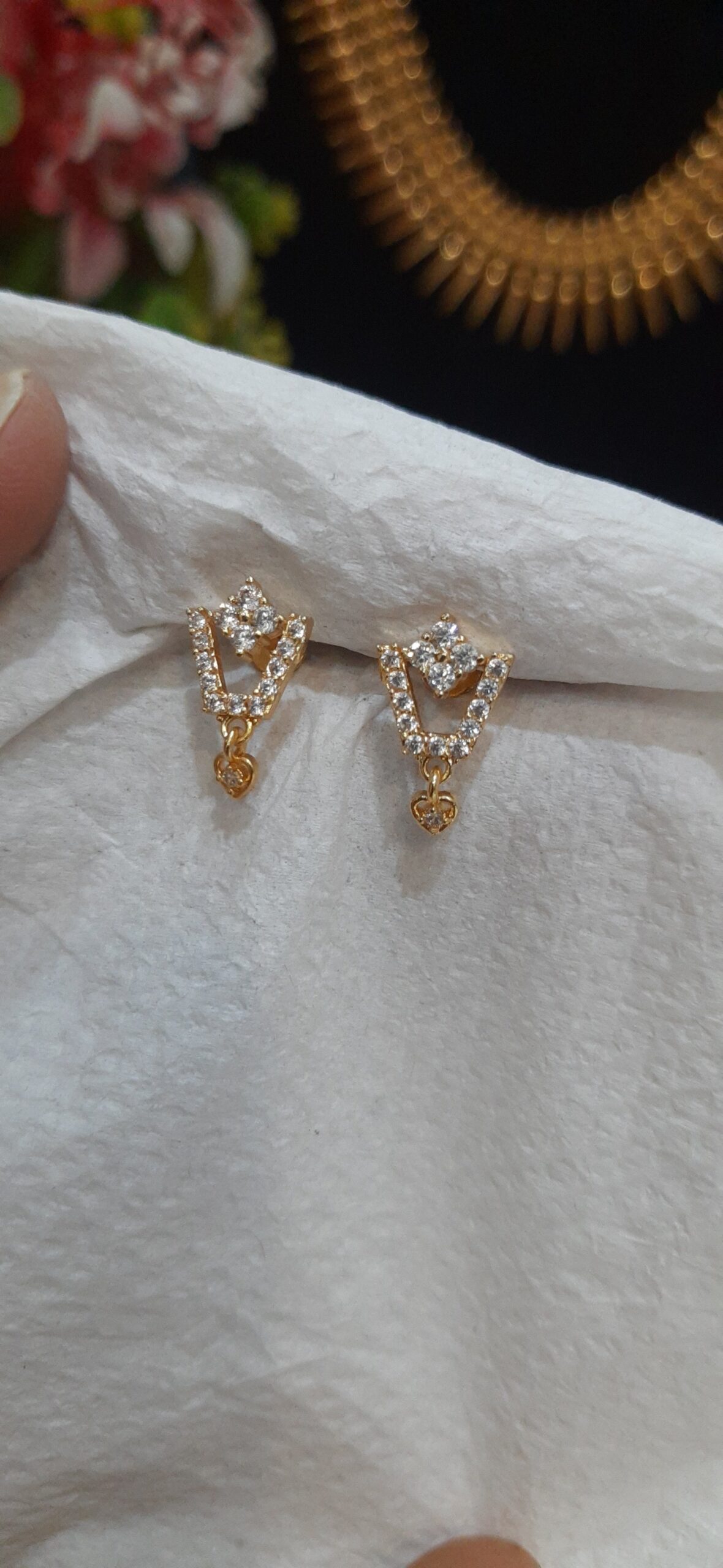 Diamond Replica Earring