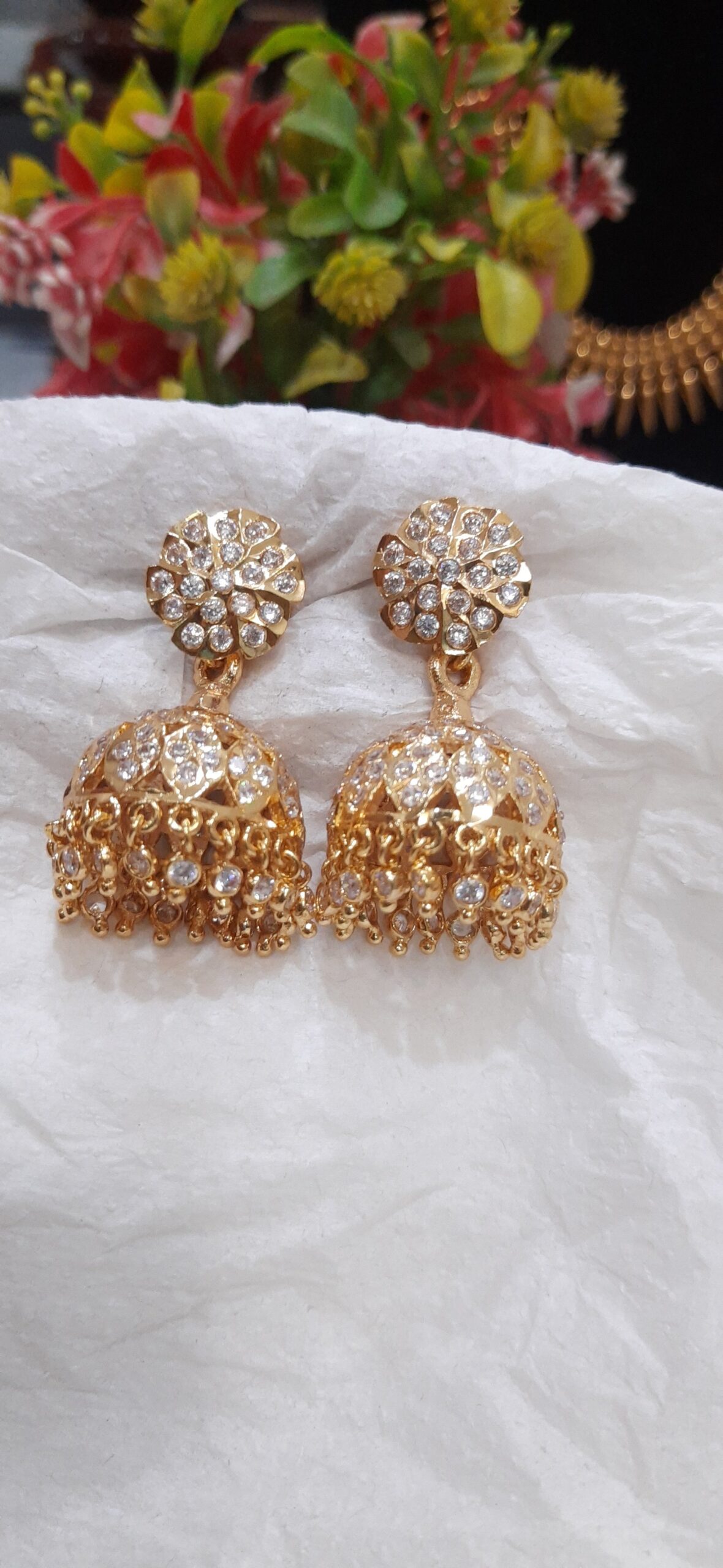 premium impon jhummka and mattal - Image 3
