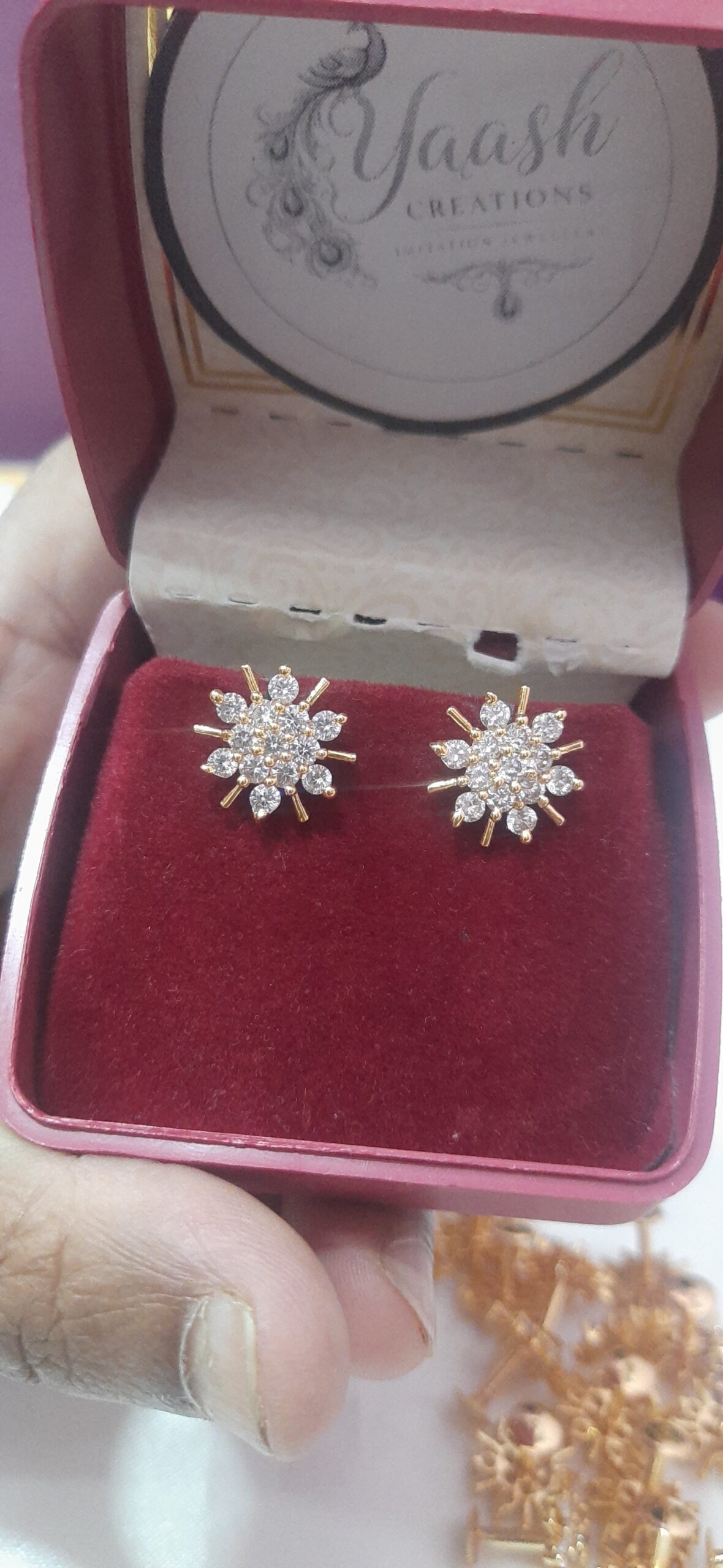 Diamond Replica Earring - Image 2