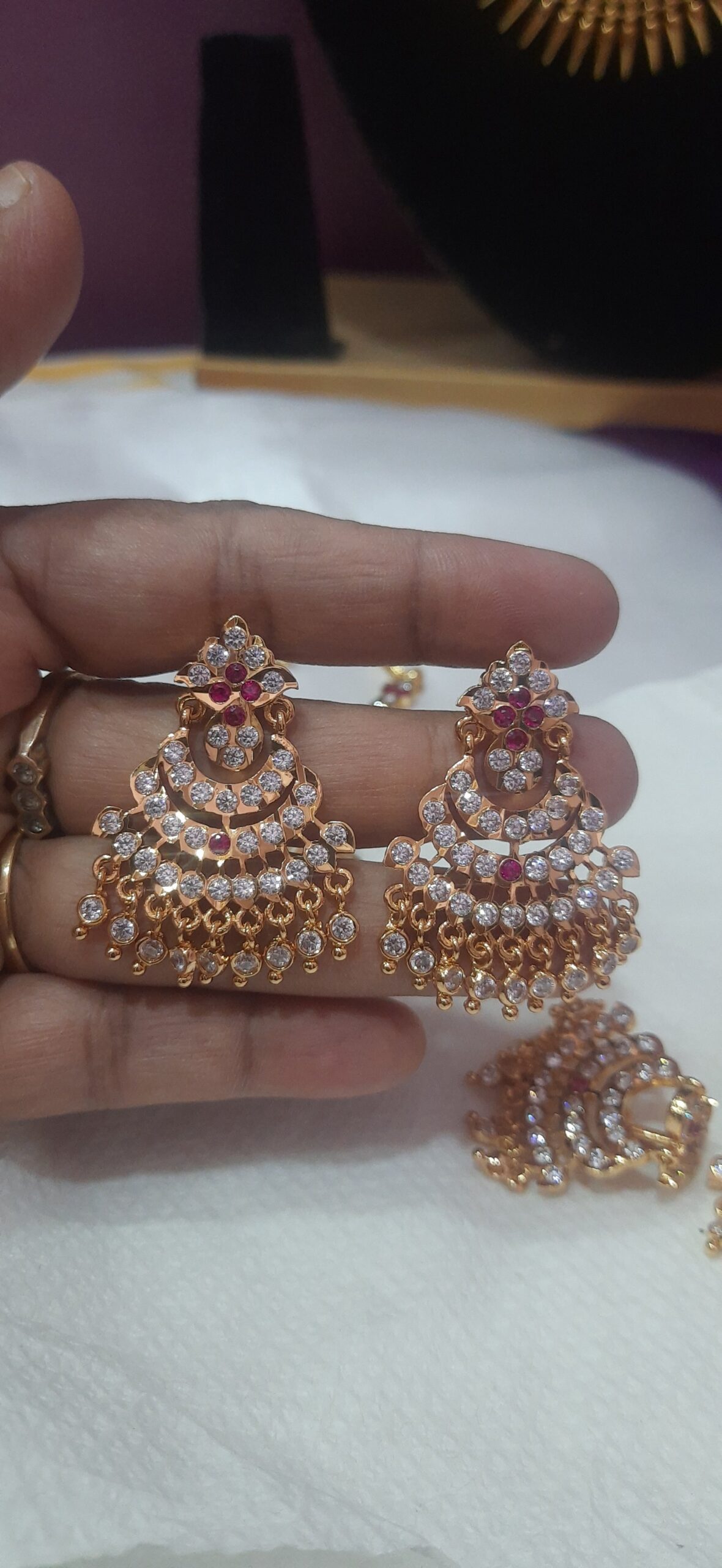 visiri Earring with mattal