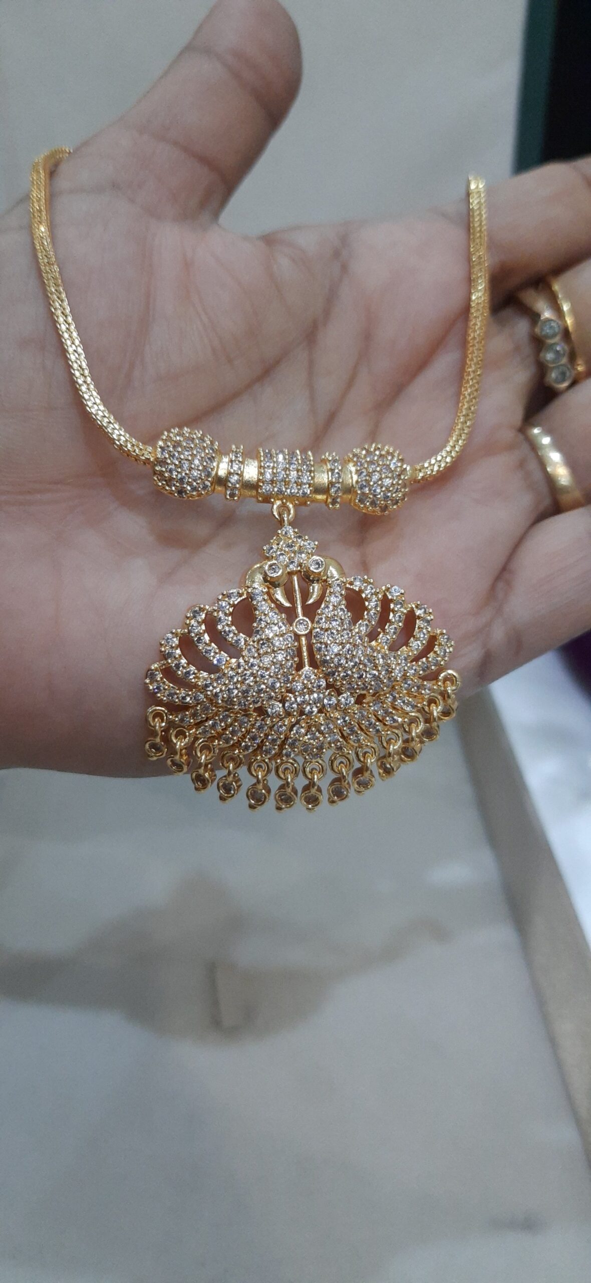 AD Stone Necklace