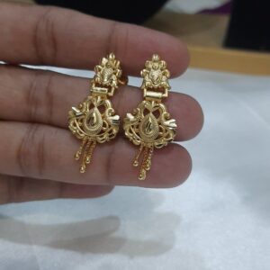 Forming Gold Earing