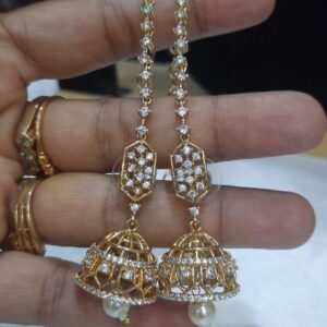 Diamond Replica jhummka