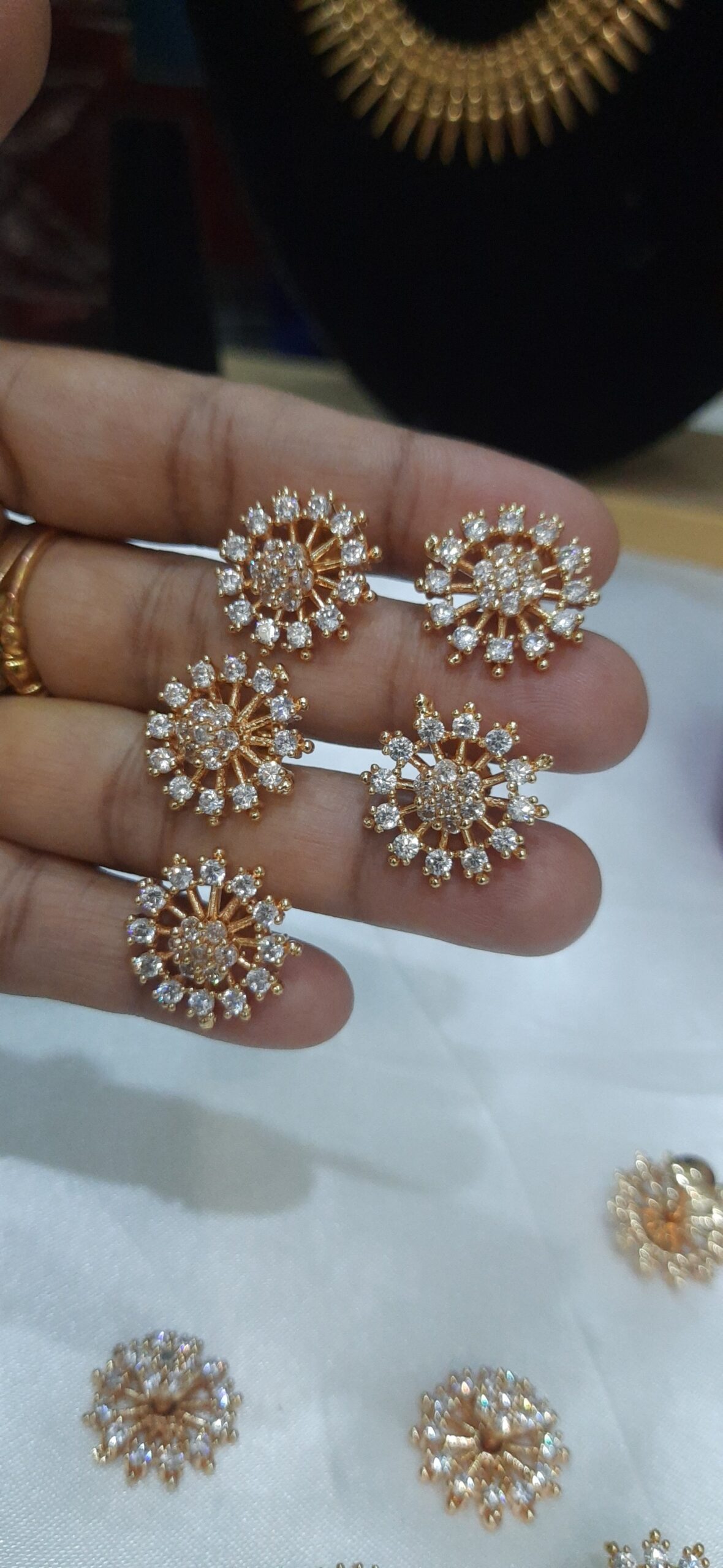 premium Diamond Replica Earring